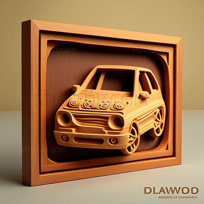 3D мадэль Daewoo Lanos (STL)